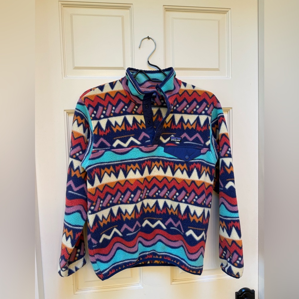 Patagonia Lightweight Synchilla Snap-T Pullover size Large 12